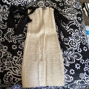 Zara tied up strap dress